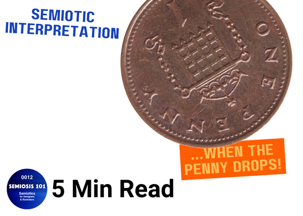 BLOG 12: Semiotic Interpretation …When the Penny Drops! header